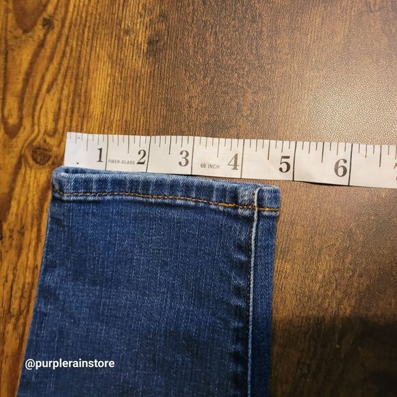 Madewell Jeans Size 28 Skinny 9" High Rise Tummy Control Creston Wash J4624 - Picture 11 of 12